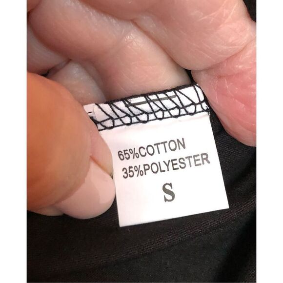 UNBRANDED MICKEY DISNEY EAR HALLOWEEN TEE - L Sz S - NWT. Cotton/Poly Blend. - Picture 6 of 11